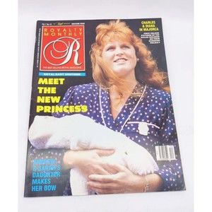 Vintage Royal Monthly Magazine The New Princess Beatrice Fergie Andrew Souvenir